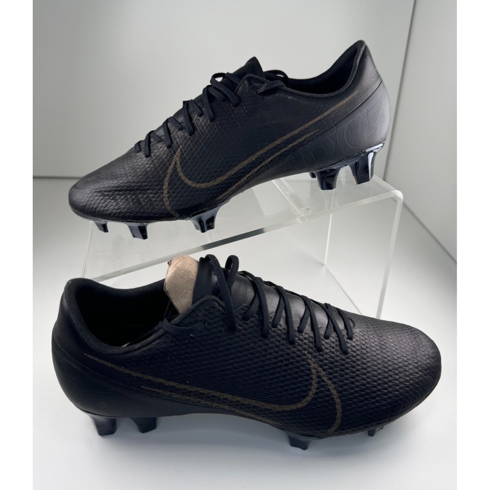 Nike Mercurial Vapor 13 Elite Tech Craft FG Black Soccer Cleats US Mens 5.5